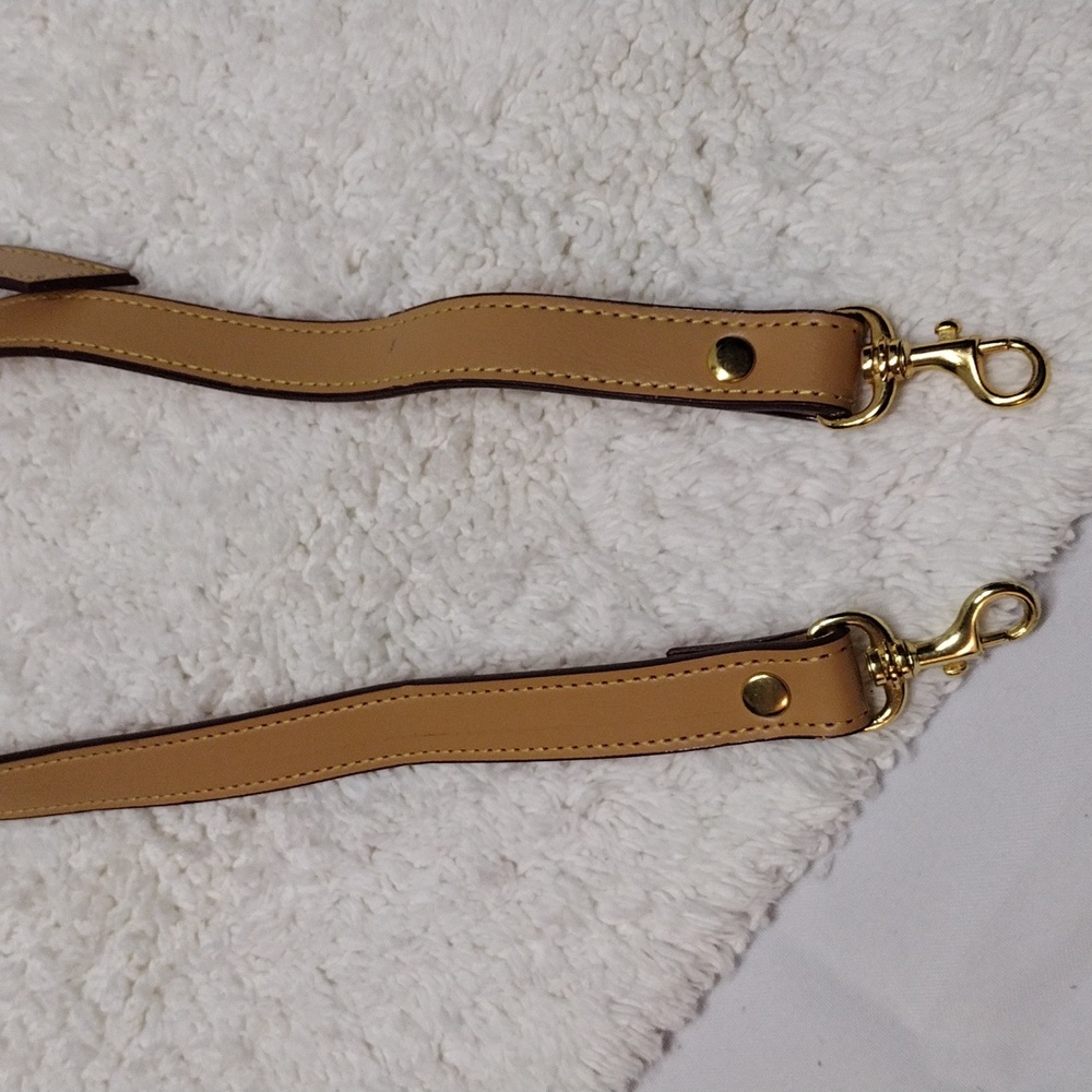 Purse Strap Beige 4 Eyelet Adjustable 47"-52" Long x 3/4" Wide #135-11 - Picture 15 of 16